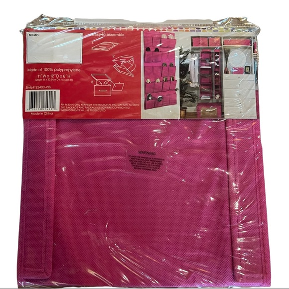 SIMPLIFY Pink Maximum Storage Space 6 Piece Bundle NWT - Picture 6 of 8